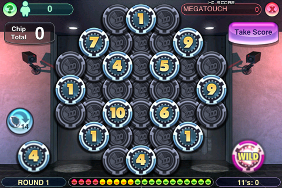 Screenshot Megatouch Lucky 11′s Screenshot Megatouch Lucky 11′s